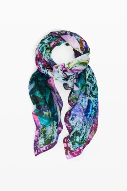 Rectangular garden foulard